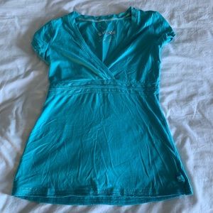 Blue Garage short sleeve top
